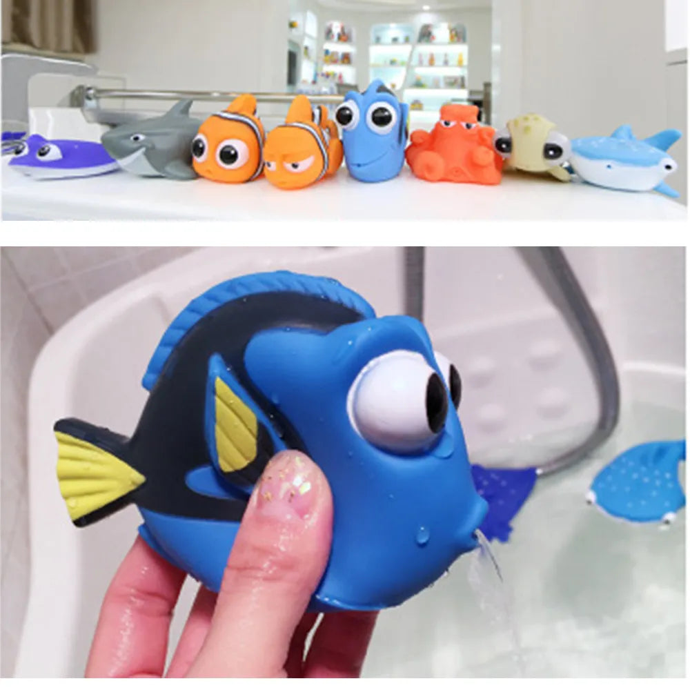 finding nemo dory float spray water bath toys