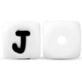 silicone beads english alphabet beads