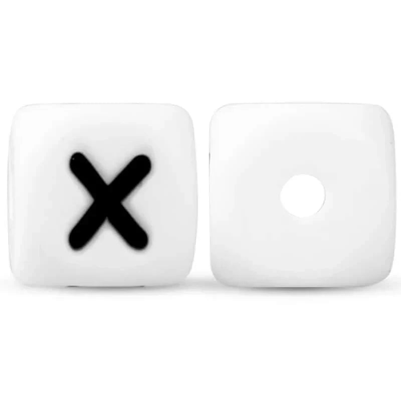 silicone beads english alphabet beads