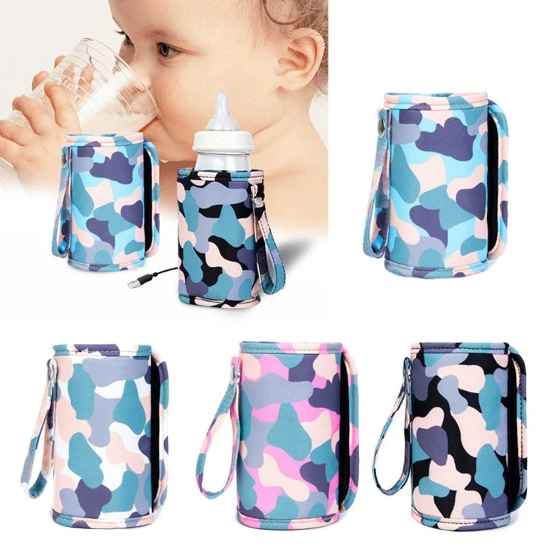 portable usb baby bottle warmer - travel milk heater and thermostat cover