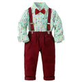 baby boy clothing set dress suit gentleman shirt