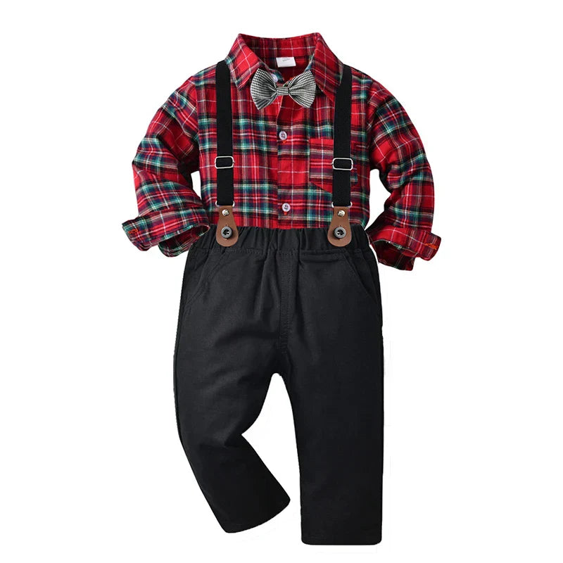 baby boy clothing set dress suit gentleman shirt