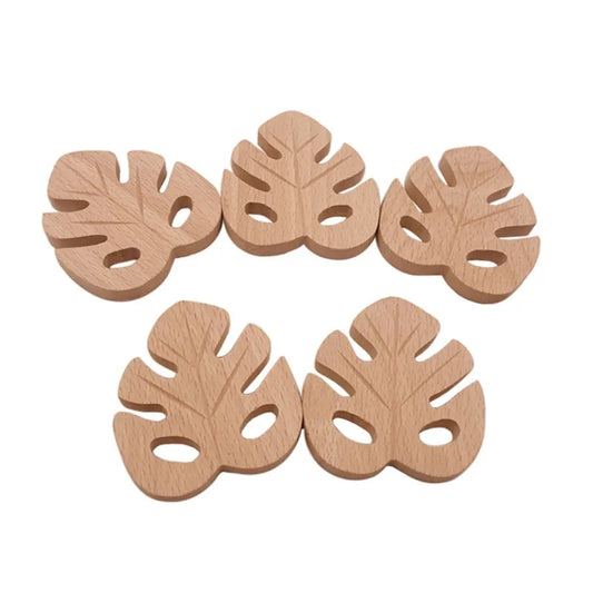 organic bpa-free wood baby teether