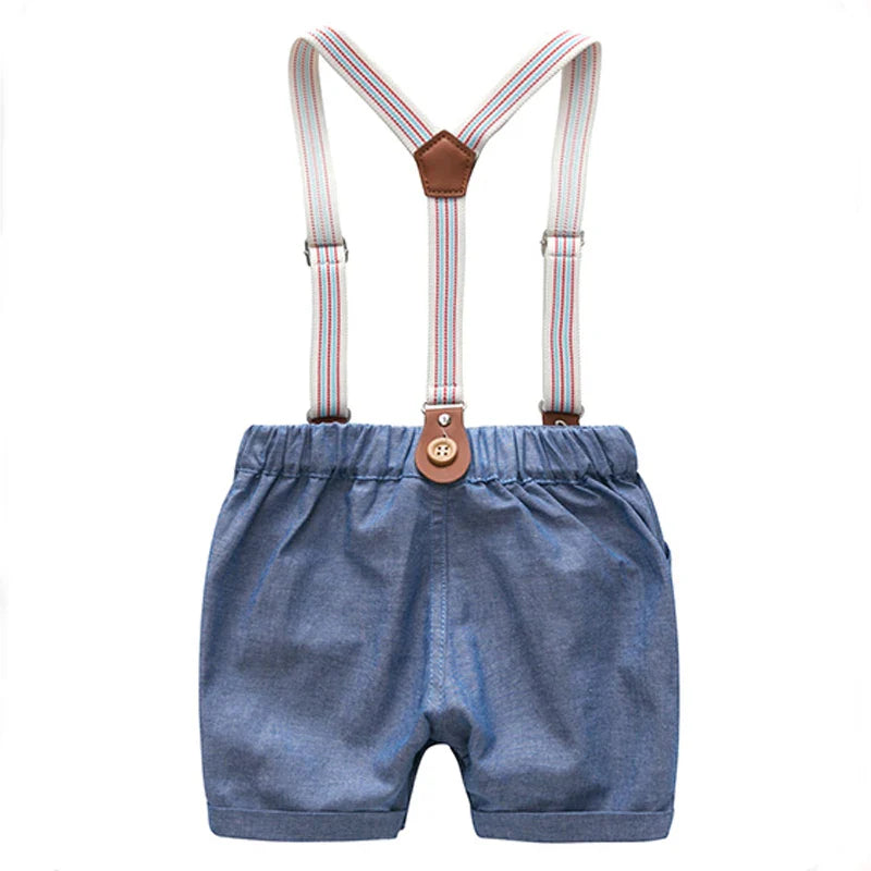 baby boy clothes summer gentleman birthday suits newborn party dress  