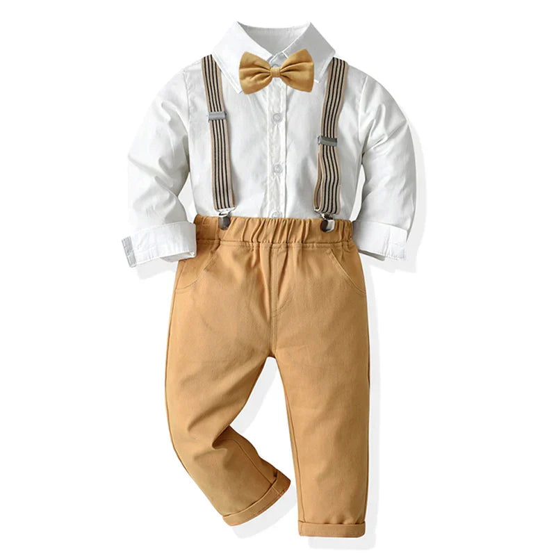 baby boy clothing set dress suit gentleman shirt