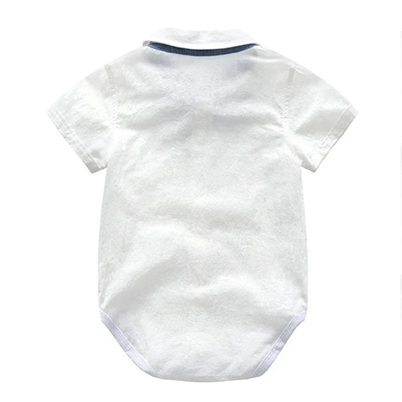 baby boy clothes summer gentleman birthday suits newborn party dress  