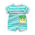 2023 Summer Baby Rompers Baby Girls Clothing 100% Cotton Newborn Baby Boy Clothes Infant Jumpsuits Short Sleeve Kids Clothes