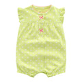 2023 Summer Baby Rompers Baby Girls Clothing 100% Cotton Newborn Baby Boy Clothes Infant Jumpsuits Short Sleeve Kids Clothes