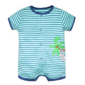 2023 Summer Baby Rompers Baby Girls Clothing 100% Cotton Newborn Baby Boy Clothes Infant Jumpsuits Short Sleeve Kids Clothes