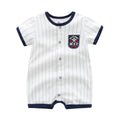 2023 Summer Baby Rompers Baby Girls Clothing 100% Cotton Newborn Baby Boy Clothes Infant Jumpsuits Short Sleeve Kids Clothes