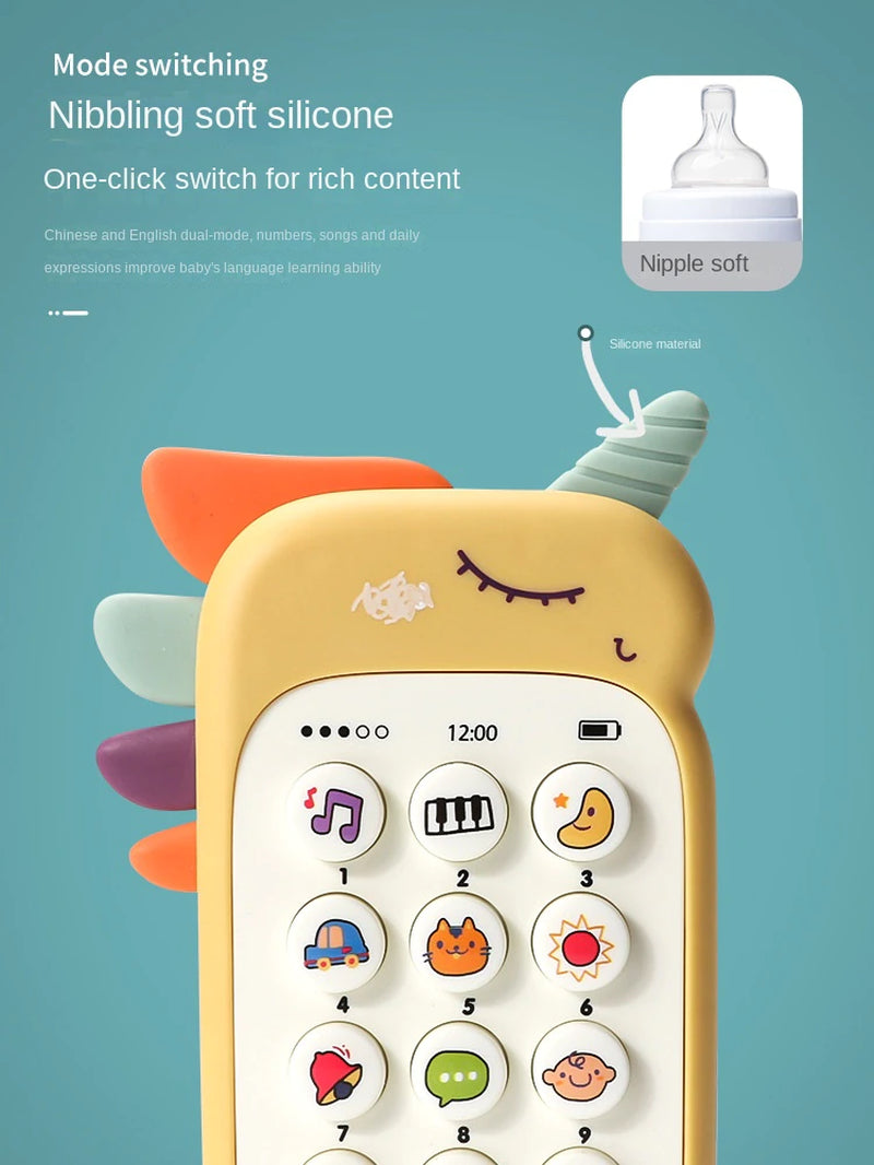 baby mobile phone toy music sirenmaterial
