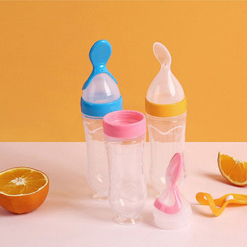 squeeze control feeding baby