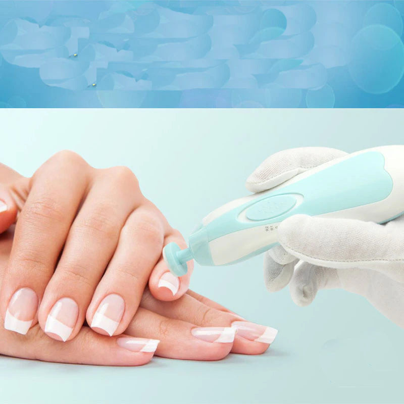 multifunctional electric baby nail trimmer - safe nail care tool set
