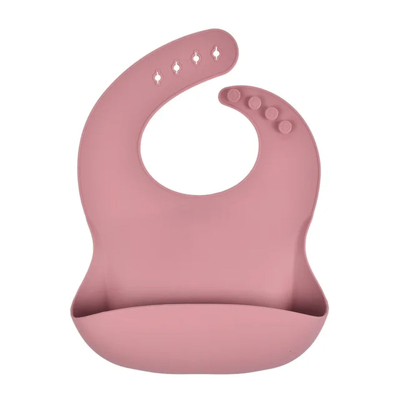 Silicone Bibs for Kids Newborn Candy Baby Feeding Tableware Waterproof Baby Bibs Toddler Breakfast Feedings