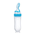 spoon food supplement rice cereal bottles squeeze spoon milk feeding bottle cup