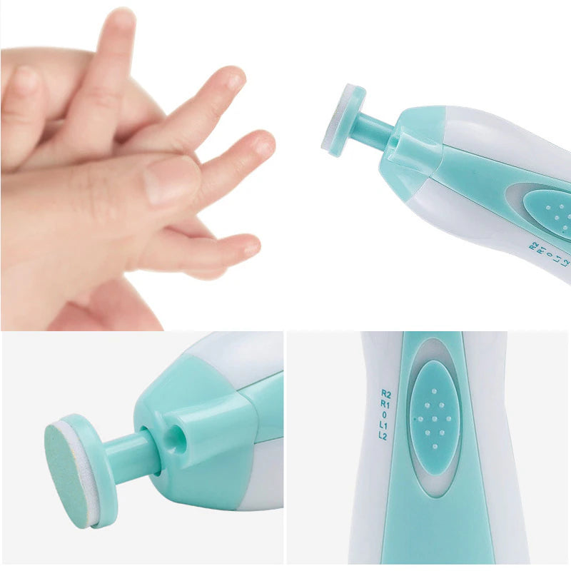 multifunctional electric baby nail trimmer - safe nail care tool set