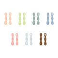 food-grade silicone baby spoon fork set - soft cutlery