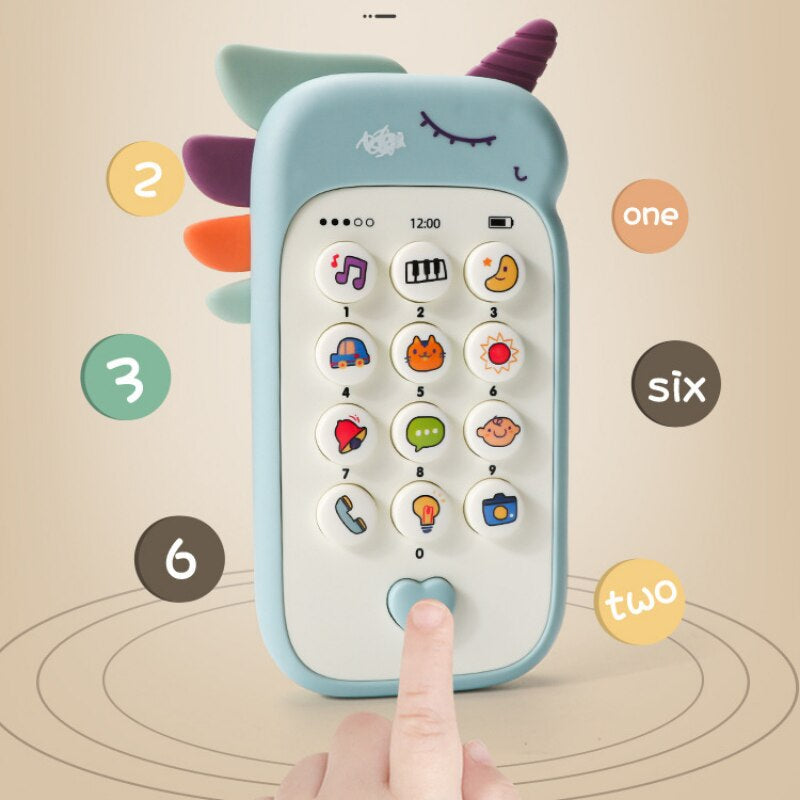 baby mobile phone toy music sirenmaterial