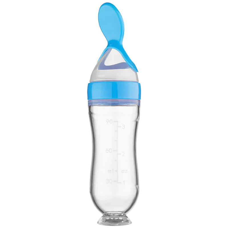 squeeze control feeding baby
