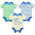 Baby Girls Clothes 3 6 Pcs/Lot Pour Nouveaux Cotton Short Sleeve Girl Bodysuit 0-12 Months Newborn Boys Clothing Toddler