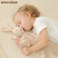 Muslin Baby Comfort Towel Cotton Comforter Blanket Soft Newborn Sleeping Dolls Kids Fashion Sleep Toy Soothe Appease Towel Bibs