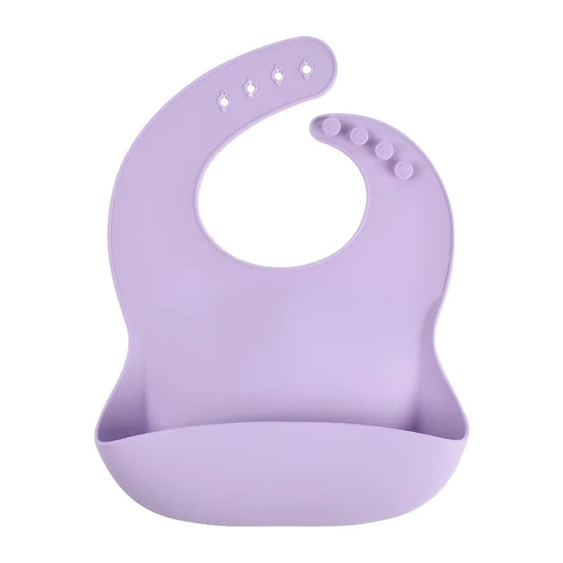 Silicone Bibs for Kids Newborn Candy Baby Feeding Tableware Waterproof Baby Bibs Toddler Breakfast Feedings