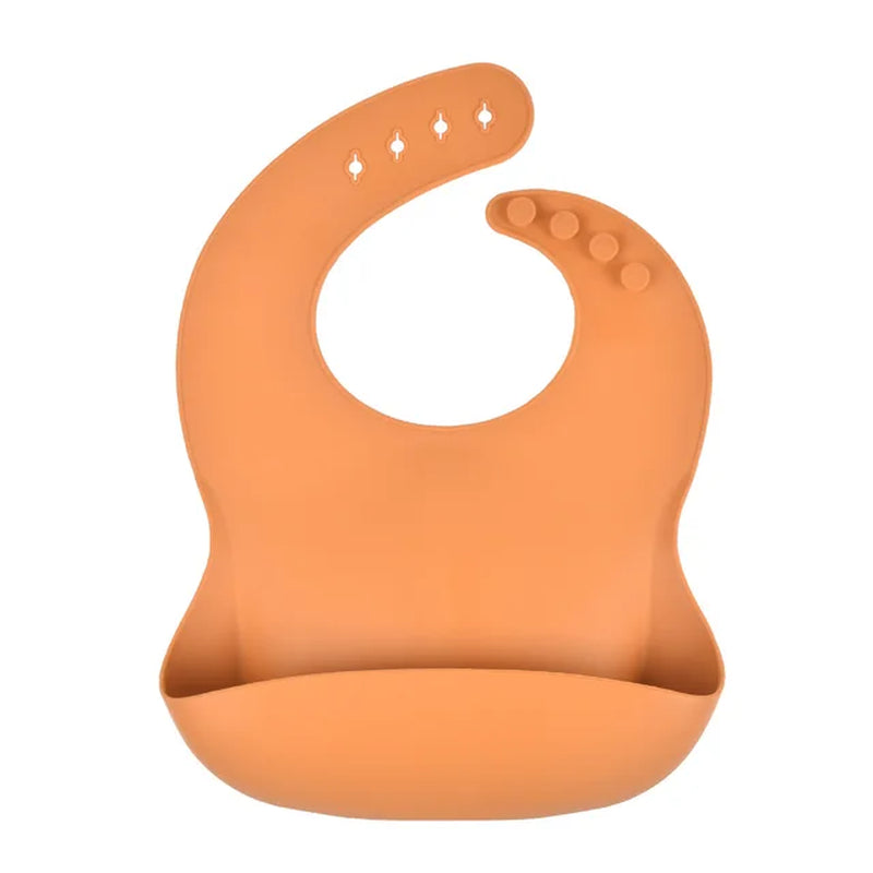 Silicone Bibs for Kids Newborn Candy Baby Feeding Tableware Waterproof Baby Bibs Toddler Breakfast Feedings