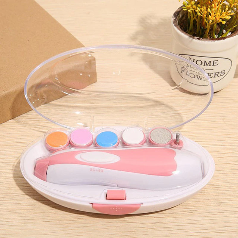 multifunctional electric baby nail trimmer - safe nail care tool set