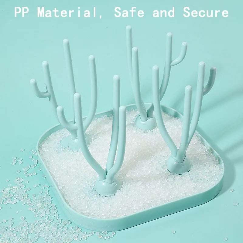 convenient baby bottle drying rack