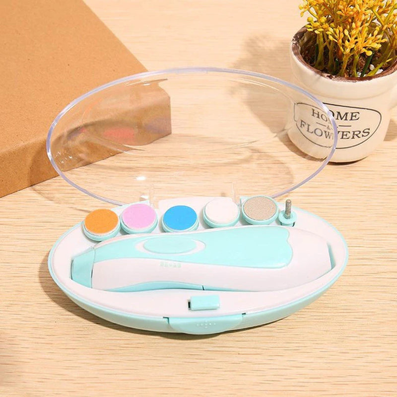 multifunctional electric baby nail trimmer - safe nail care tool set