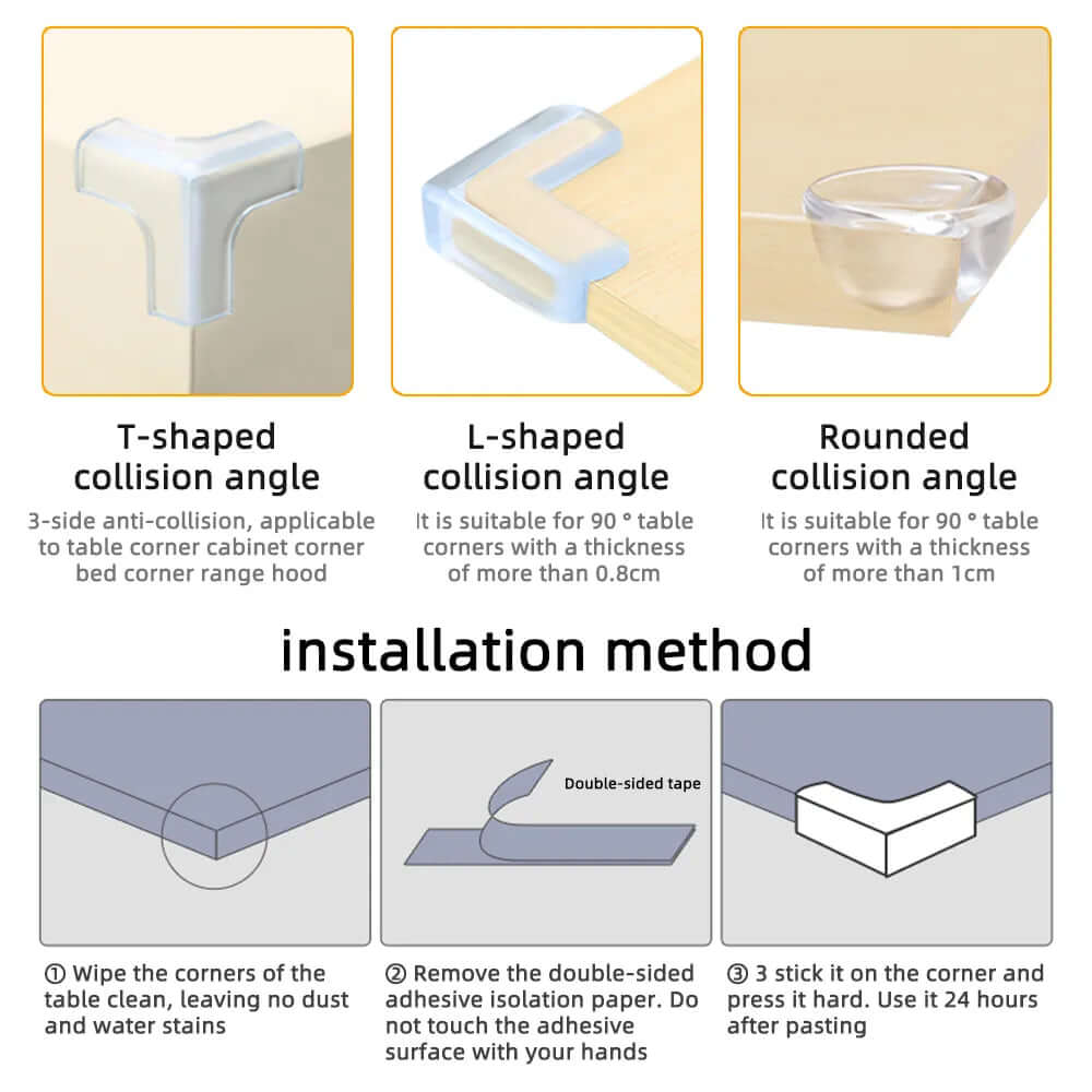 baby safety corner silicone protector table