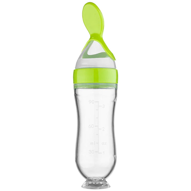 squeeze control feeding baby